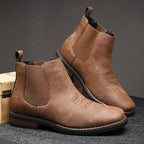 Bottines chelsea à élastiques latéraux chestnut marron pour homme