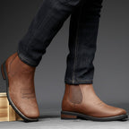 Bottines chelsea à élastiques latéraux pour homme – vue 2