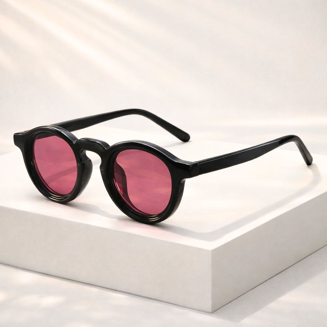 Men's Round Frame Sunglasses