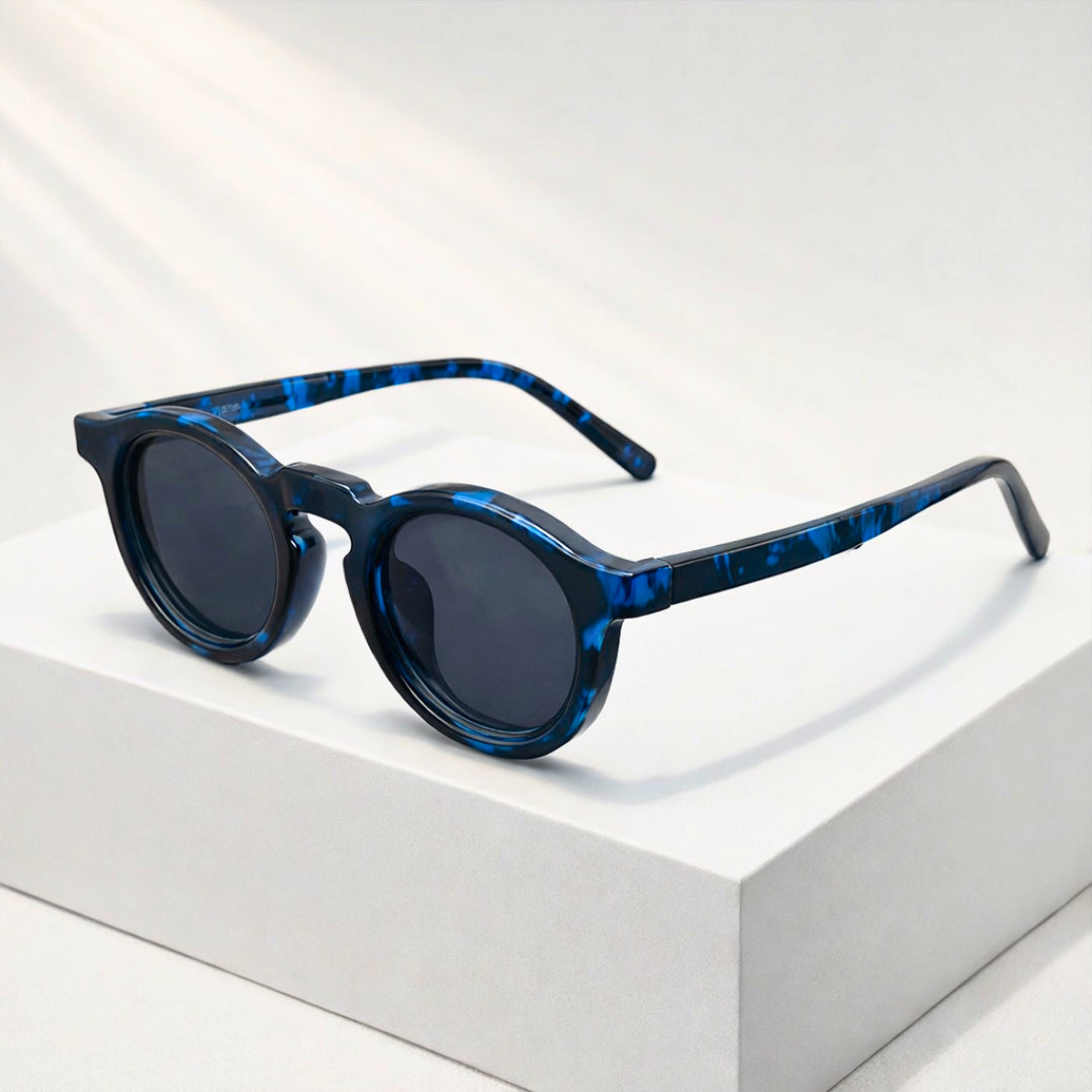 Men's Round Frame Sunglasses