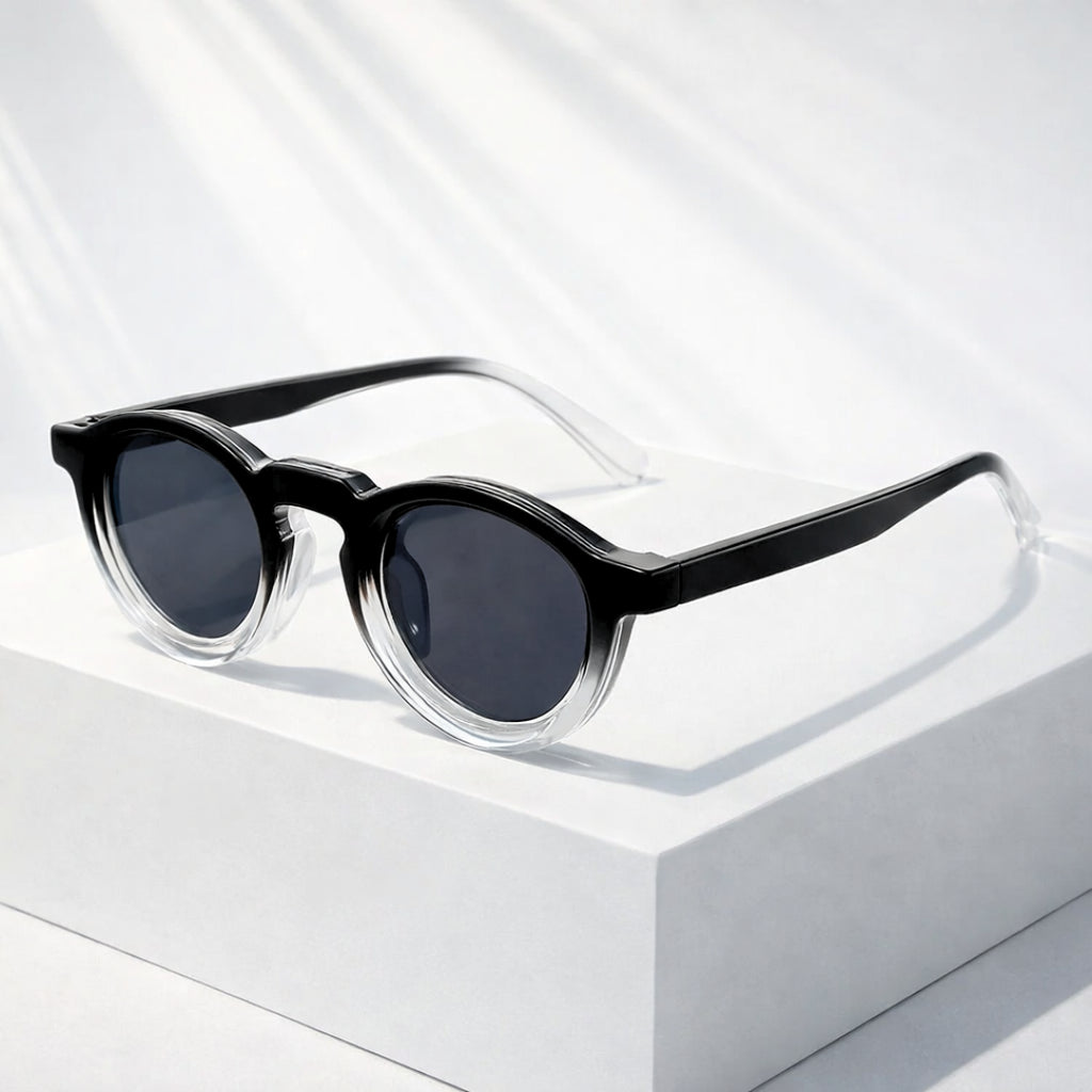Men's Round Frame Sunglasses