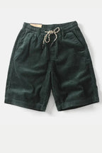 Detail of drawstring waistband and elastic casing
