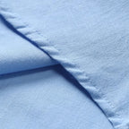 Linen polo shirt fabric texture and weave close-up
