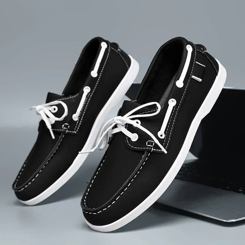 Men's Leather Boat Shoes