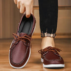 Men's Leather Boat Shoes