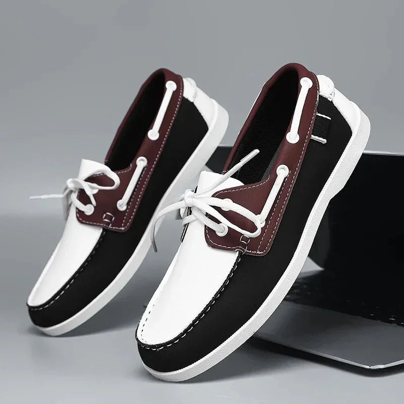 Men's Leather Boat Shoes