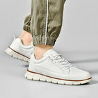 Men's Leather Lace Up Trainers