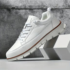 Men's Leather Lace Up Trainers