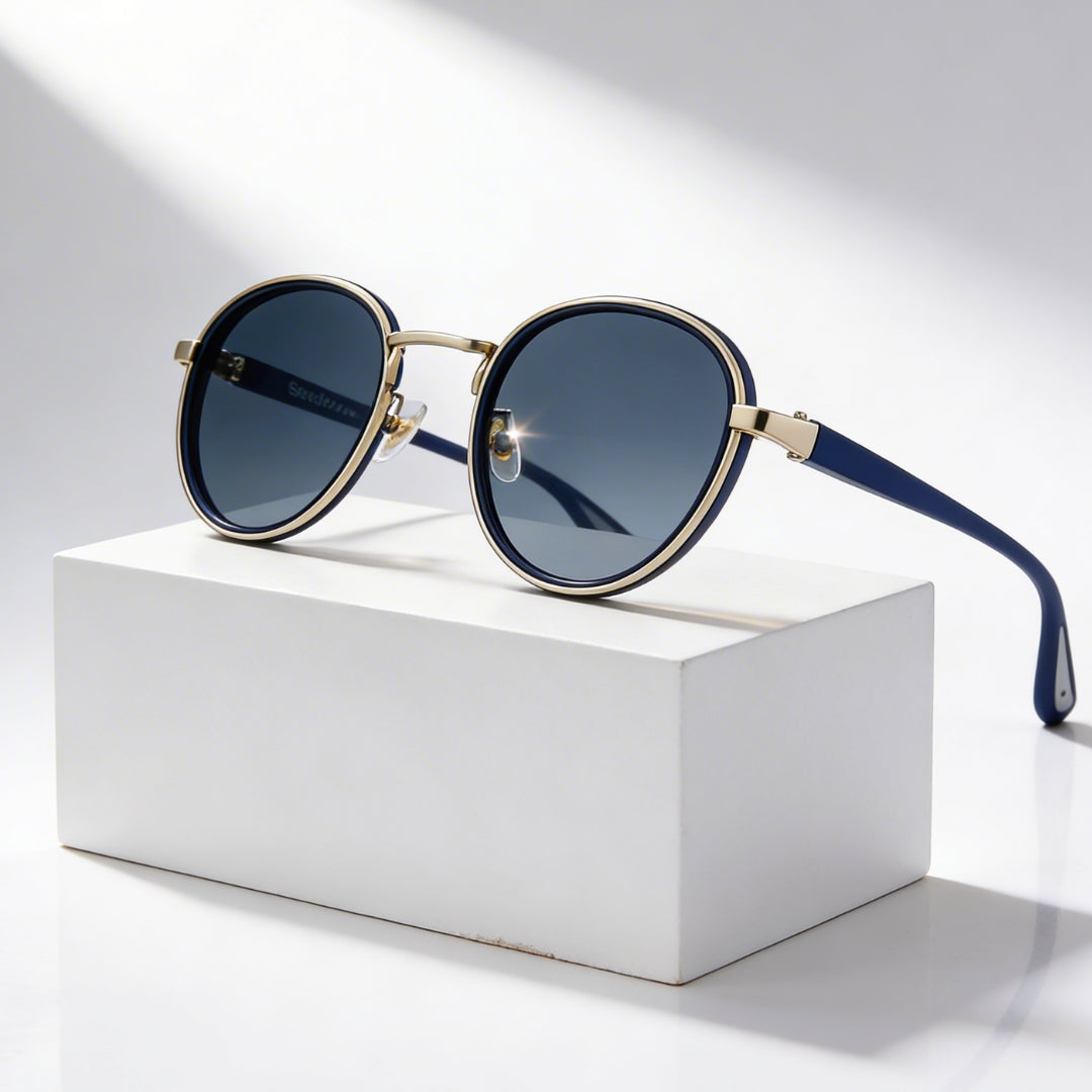 Men's Trim Round Sunglasses