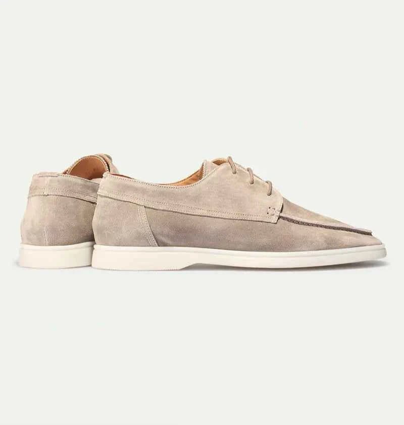 Men's Suede Lace Up Loafers