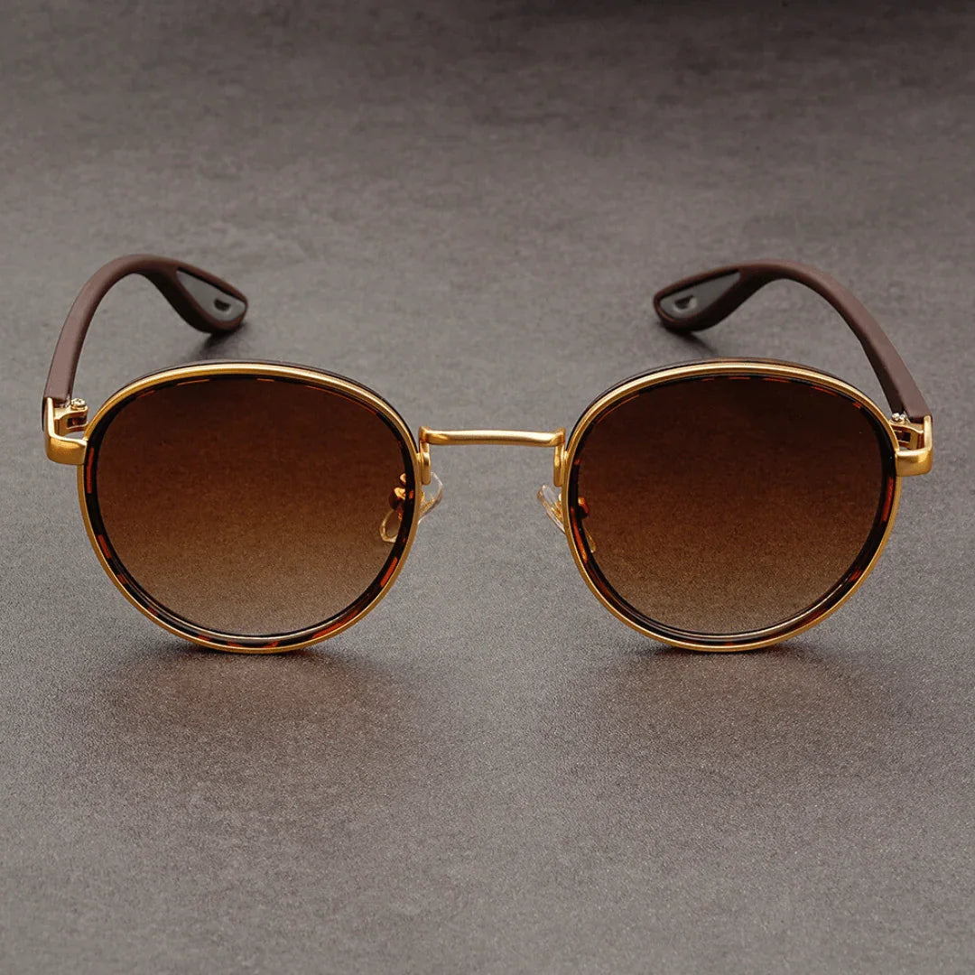 Men's Accent Round Sunglasses