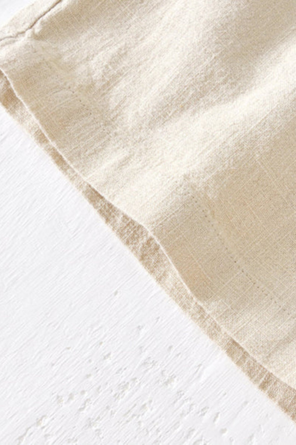 Linen fabric texture and weave detail