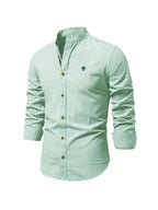 Model in white shirt, three-quarter angle view