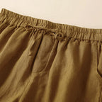Women's Cotton Lace Trim Drawstring Shorts