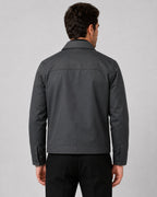 Veste Harrington col chemise à zip pour homme – vue 2