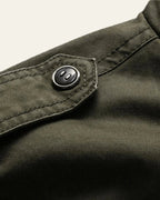 Veste militaire col montant multi-poches pour homme – vue 7