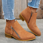 Boot worn on foot, standing pose