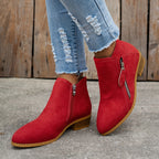 Boot opening and collar detail