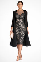 Dress and jacket hem and finishing details
