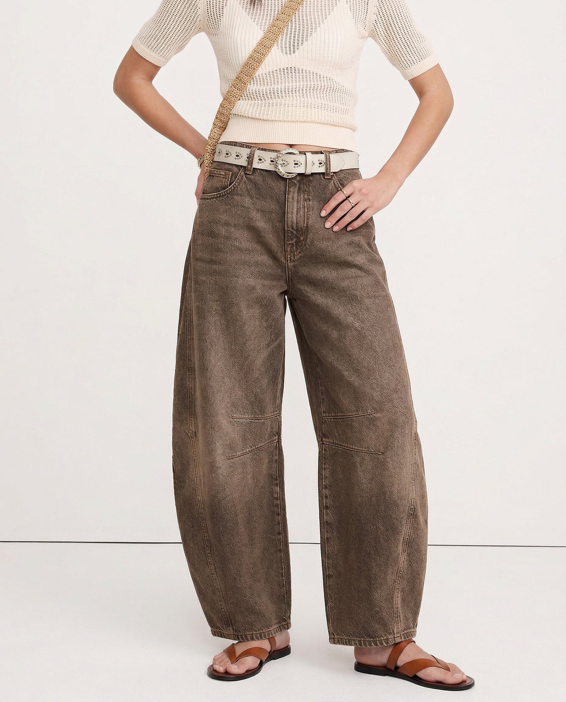 Leopard animal print pattern detail across full length