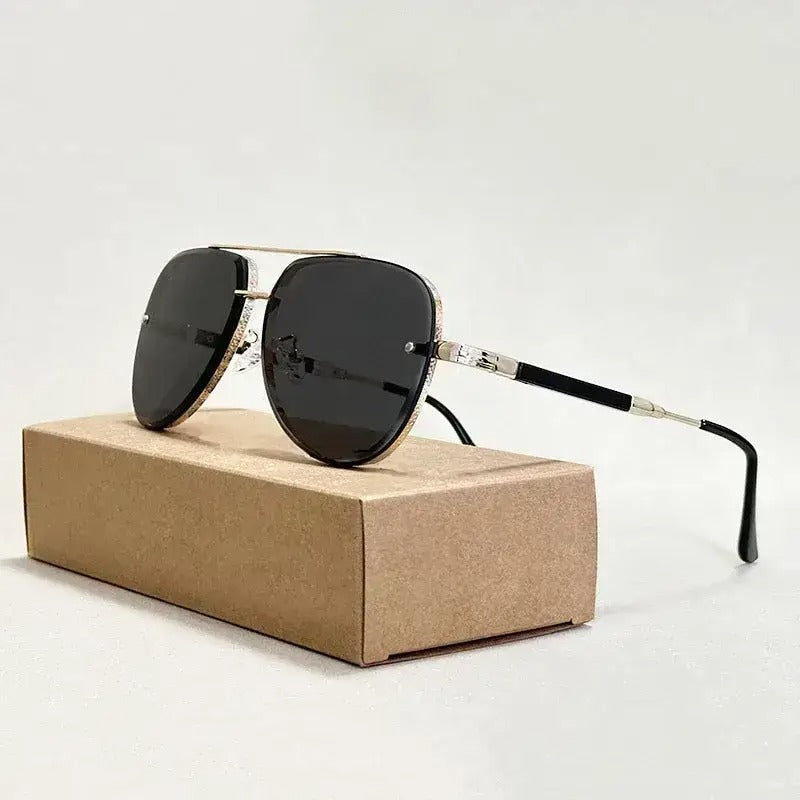 Women's Gradient Lens Aviator Sunglasses