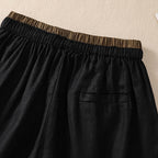 Close-up of hem and knee-length silhouette
