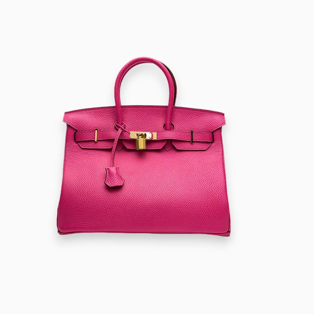 Tote bag in natural light emphasizing color and finish quality