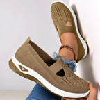 Detail of memory foam footbed and cushioning technology