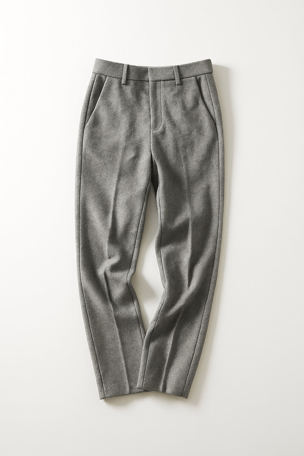 Women's Herringbone Wide Leg Trousers